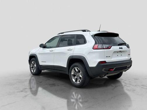 Bright White Clearcoat 2019 Jeep Cherokee TRAILHAWK