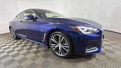 Iridium Blue 2017 INFINITI Q60 2.0t Premium