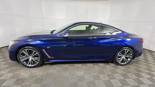 Iridium Blue 2017 INFINITI Q60 2.0t Premium