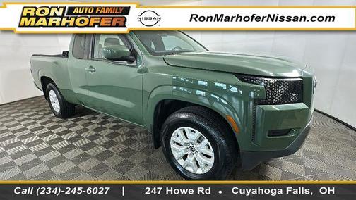 Tactical Green Metallic 2022 Nissan Frontier SV