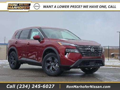 Scarlet Ember Tintcoat 2026 Nissan Rogue SV