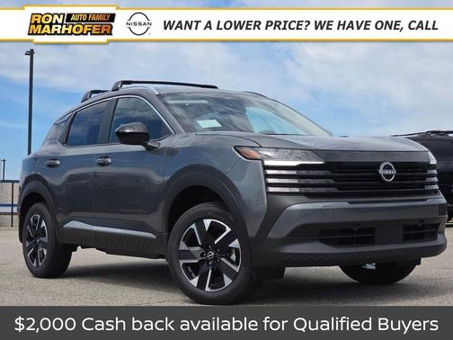Gun Metallic 2026 Nissan Kicks SV