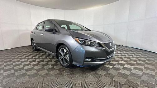 Gun Metallic 2021 Nissan Leaf SV PLUS 62 kWh