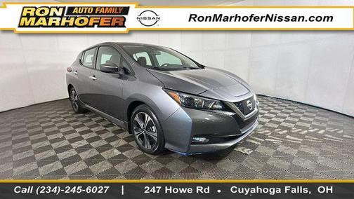 Gun Metallic 2021 Nissan Leaf SV PLUS 62 kWh