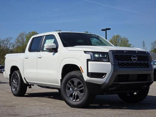 Glacier White 2026 Nissan Frontier SV
