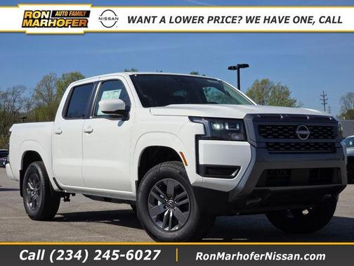 Glacier White 2026 Nissan Frontier SV