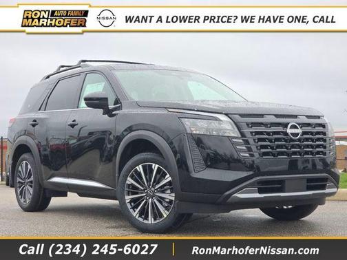Super Black 2026 Nissan Pathfinder Platinum