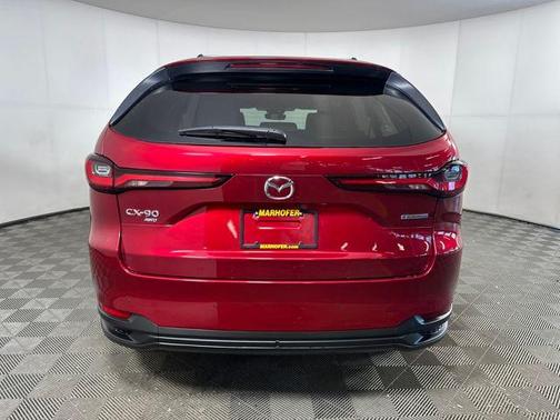 Soul Red Crystal Metallic 2025 Mazda CX-90 PHEV Preferred