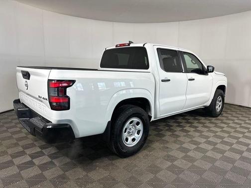 Glacier White 2024 Nissan Frontier S