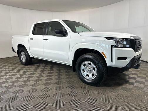 Glacier White 2024 Nissan Frontier S