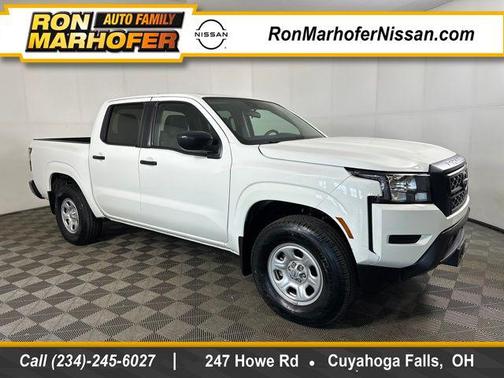 Glacier White 2024 Nissan Frontier S