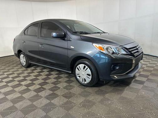 Graphite Gray Metallic 2024 Mitsubishi Mirage G4 ES