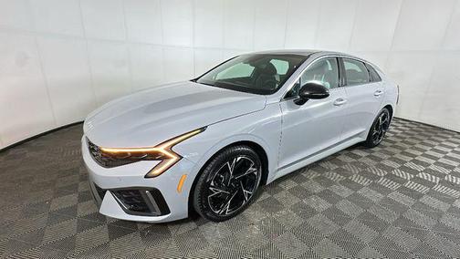 Wolf Gray 2025 Kia K5 GT-Line