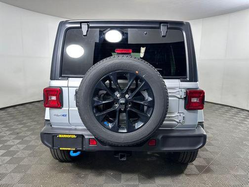 Silver Zynith Clearcoat 2023 Jeep Wrangler 4xe Sahara