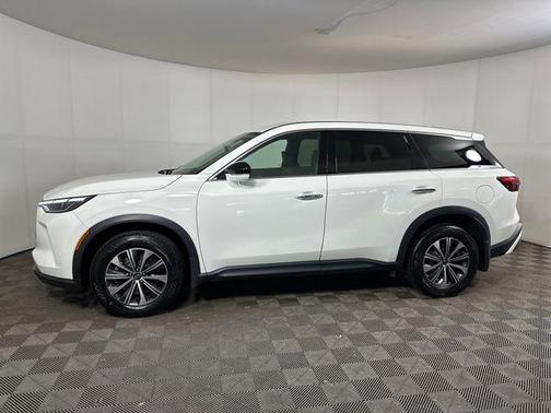 Glacier White 2023 INFINITI QX60 Pure