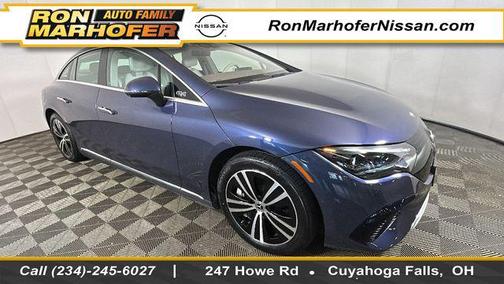 Twilight Blue Metallic 2023 Mercedes-Benz EQE 350 4MATIC+