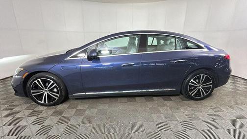 Twilight Blue Metallic 2023 Mercedes-Benz EQE 350 4MATIC+