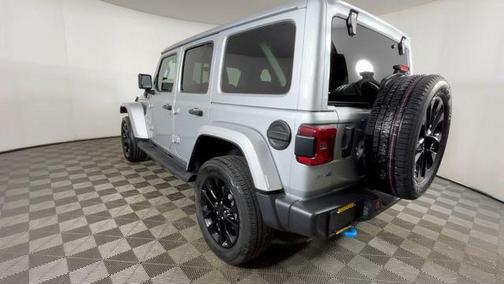 Silver Zynith Clearcoat 2023 Jeep Wrangler 4xe Sahara