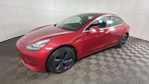 Red Multi-Coat 2019 Tesla Model 3 Standard Range Plus