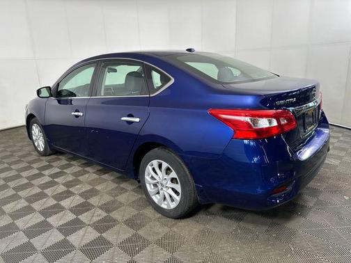 Deep Blue Pearl 2018 Nissan Sentra SV