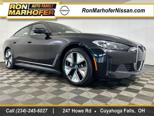 Black Sapphire Metallic 2023 BMW i4 Gran Coupe eDrive35