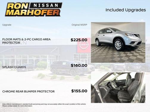 Brilliant Silver 2016 Nissan Rogue S