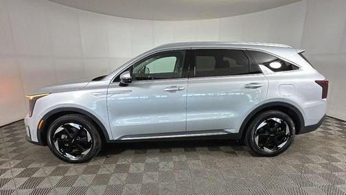 Silky Silver 2025 Kia Sorento Hybrid EX