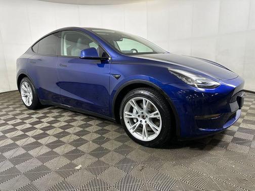 Deep Blue Metallic 2021 Tesla Model Y Long Range Dual Motor All-Wheel Drive