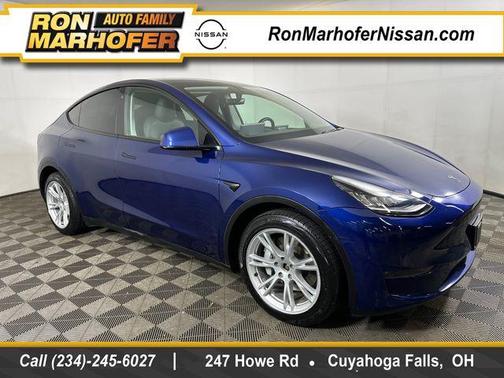 Deep Blue Metallic 2021 Tesla Model Y Long Range Dual Motor All-Wheel Drive