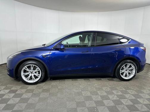 Deep Blue Metallic 2021 Tesla Model Y Long Range Dual Motor All-Wheel Drive