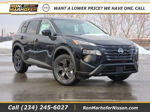 Super Black 2026 Nissan Rogue SV