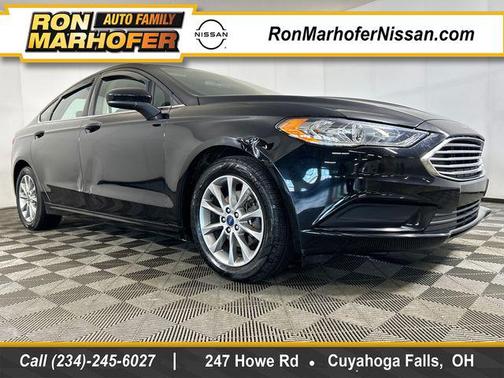 Shadow Black 2017 Ford Fusion SE
