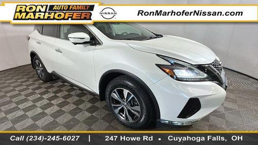 Pearl White Tricoat 2021 Nissan Murano SV Intelligent AWD