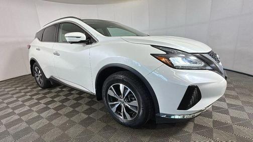 Pearl White Tricoat 2021 Nissan Murano SV Intelligent AWD