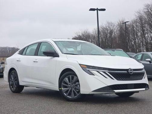 Aspen White Tricoat 2026 Nissan Sentra SL
