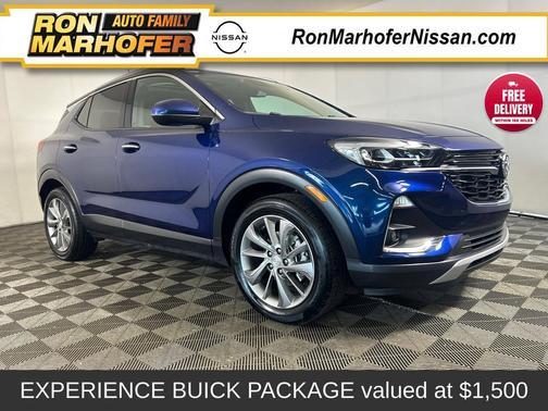 Sapphire Metallic 2023 Buick Encore GX Essence