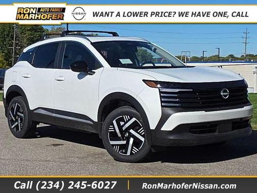Aspen White Tricoat 2026 Nissan Kicks SV