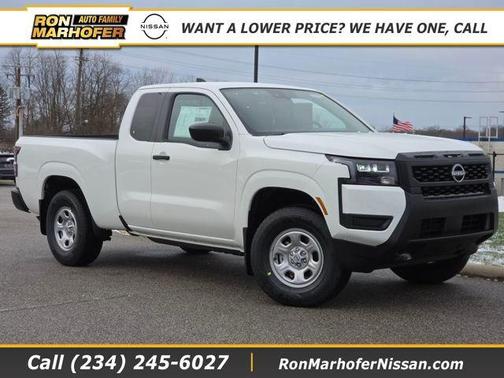 Glacier White 2026 Nissan Frontier S