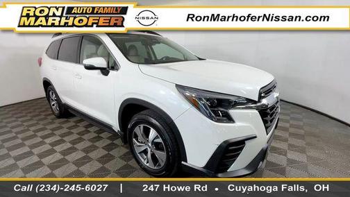 Crystal White Pearl 2023 Subaru Ascent Premium 8-Passenger