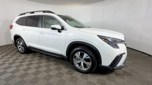 Crystal White Pearl 2023 Subaru Ascent Premium 8-Passenger