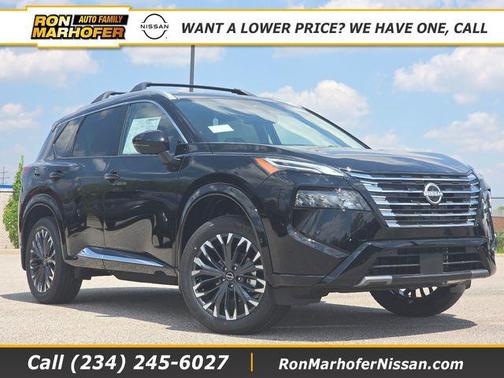 Super Black 2026 Nissan Rogue Platinum