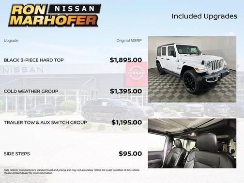 Bright White Clearcoat 2023 Jeep Wrangler 4xe Sahara