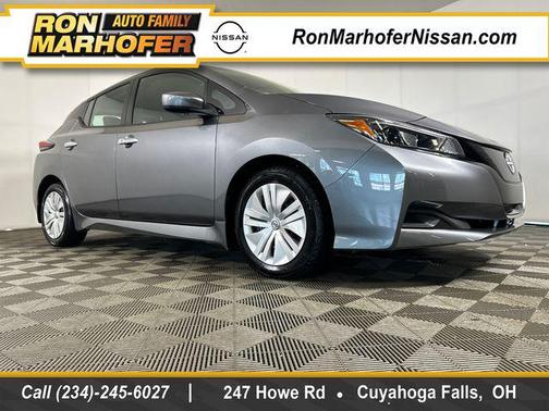 Gun Metallic 2023 Nissan Leaf S 40 kWh