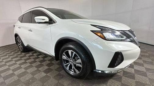 Pearl White Tricoat 2024 Nissan Murano SV Intelligent AWD