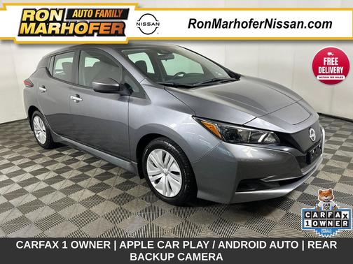 Gun Metallic 2023 Nissan Leaf S 40 kWh