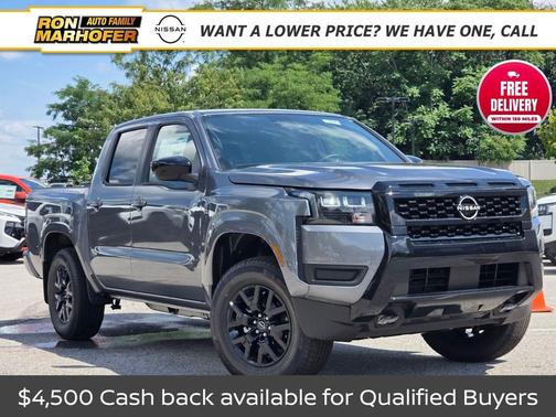 Gun Metallic 2026 Nissan Frontier SV