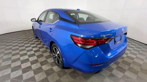 Electric Blue Metallic 2022 Nissan Sentra SV