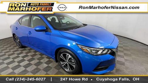 Electric Blue Metallic 2022 Nissan Sentra SV