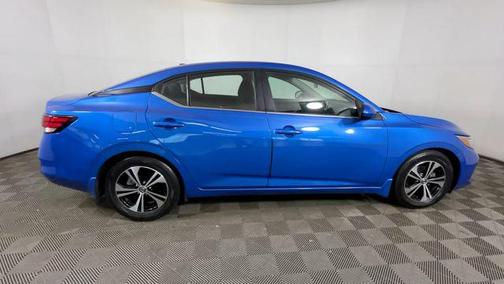 Electric Blue Metallic 2022 Nissan Sentra SV