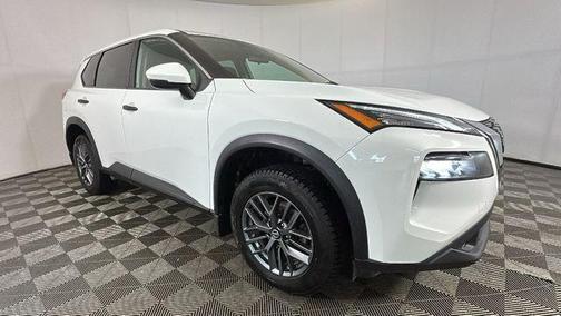 Glacier White 2021 Nissan Rogue S